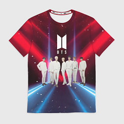 Футболка мужская BTS, цвет: 3D-принт