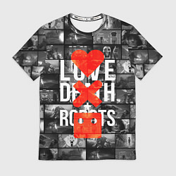 Футболка мужская LOVE DEATH ROBOTS LDR, цвет: 3D-принт