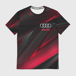 Футболка мужская AUDI, цвет: 3D-принт