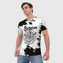 Футболка мужская Sabaton, цвет: 3D-принт — фото 2