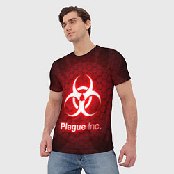 Футболка мужская PLAGUE INC, цвет: 3D-принт — фото 2