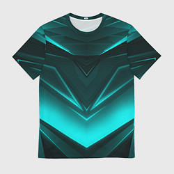 Футболка мужская NEON GEOMETRY STRIPES, цвет: 3D-принт