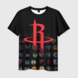 Футболка мужская Houston Rockets 2, цвет: 3D-принт