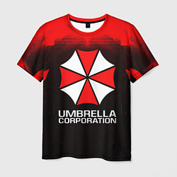 Футболка мужская UMBRELLA CORP, цвет: 3D-принт