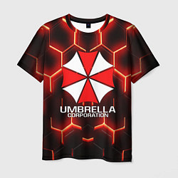 Футболка мужская UMBRELLA CORP, цвет: 3D-принт