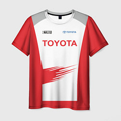 Футболка мужская Toyota Driver, цвет: 3D-принт