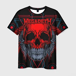 Футболка мужская Megadeth, цвет: 3D-принт