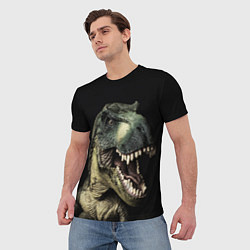 Футболка мужская Динозавр T-Rex, цвет: 3D-принт — фото 2