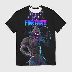 Футболка мужская Raven Fortnite, цвет: 3D-принт