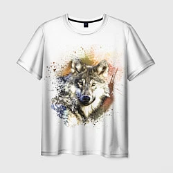 Футболка мужская Wolf, цвет: 3D-принт