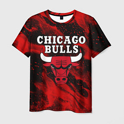 Футболка мужская CHICAGO BULLS, цвет: 3D-принт