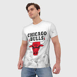 Футболка мужская CHICAGO BULLS, цвет: 3D-принт — фото 2