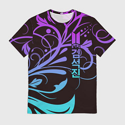 Футболка мужская BTS, цвет: 3D-принт