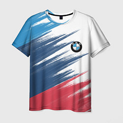 Футболка мужская BMW, цвет: 3D-принт
