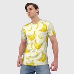Футболка мужская Банана, цвет: 3D-принт — фото 2