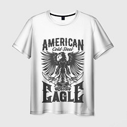 Футболка мужская Американский орел Z, цвет: 3D-принт