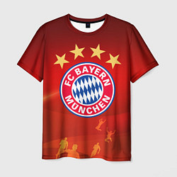 Футболка мужская BAYERN MUNCHEN, цвет: 3D-принт