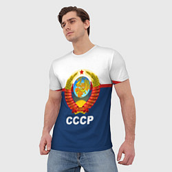 Футболка мужская СССР, цвет: 3D-принт — фото 2
