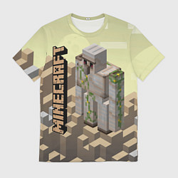 Футболка мужская Minecraft, цвет: 3D-принт