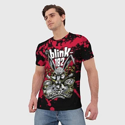 Футболка мужская Blink 182, цвет: 3D-принт — фото 2