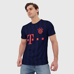 Футболка мужская FC Bayern Munchen, цвет: 3D-принт — фото 2