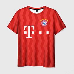 Футболка мужская FC Bayern Munchen униформа, цвет: 3D-принт