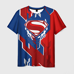 Футболка мужская Знак Супермен, цвет: 3D-принт