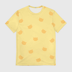 Футболка мужская Кошки, цвет: 3D-принт