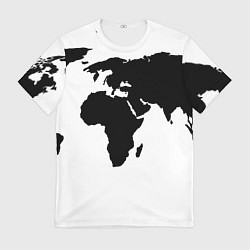 Футболка мужская Весь мир, цвет: 3D-принт