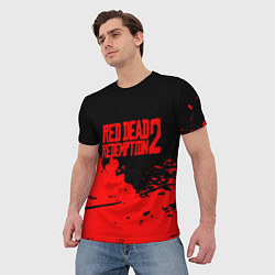 Футболка мужская RED DEAD REDEMPTION 2, цвет: 3D-принт — фото 2