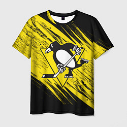 Футболка мужская Pittsburgh Penguins Sport, цвет: 3D-принт