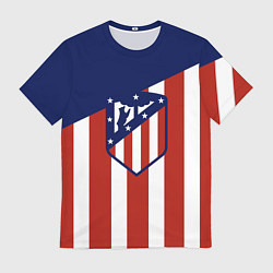 Футболка мужская Atletico Madrid, цвет: 3D-принт