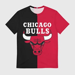 Футболка мужская Чикаго Буллз, цвет: 3D-принт