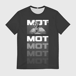 Футболка мужская МОТ, цвет: 3D-принт