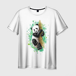 Футболка мужская Панда, цвет: 3D-принт