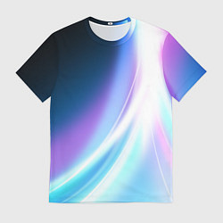 Футболка мужская Сияние, цвет: 3D-принт