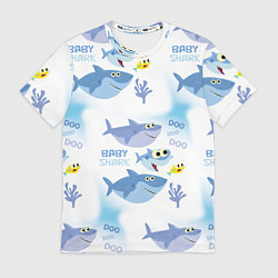Футболка мужская Baby Shark, цвет: 3D-принт
