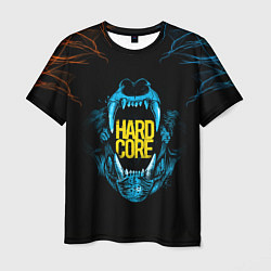 Футболка мужская HARD CORE, цвет: 3D-принт