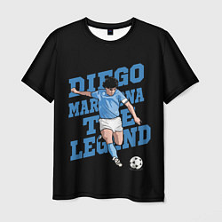 Футболка мужская Diego Maradona, цвет: 3D-принт