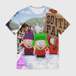 Футболка мужская Южный Парк South Park, цвет: 3D-принт