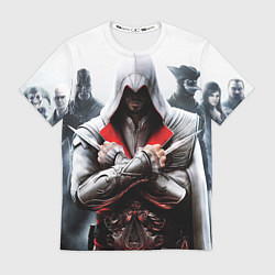 Футболка мужская Assassin’s Brotherhood S, цвет: 3D-принт
