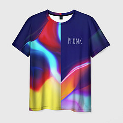 Футболка мужская Phonk Neon, цвет: 3D-принт
