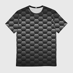 Футболка мужская СТАЛЬНЫЕ СОТЫ BLACK X WHITE, цвет: 3D-принт
