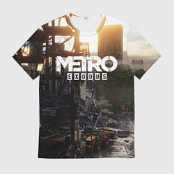 Футболка мужская Metro Exodus, цвет: 3D-принт