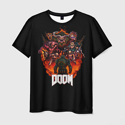 Футболка мужская Doom, цвет: 3D-принт