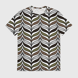Футболка мужская Африканский племенной узор, цвет: 3D-принт