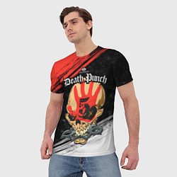 Футболка мужская Five Finger Death Punch 7, цвет: 3D-принт — фото 2