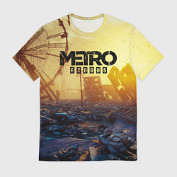 Футболка мужская Metro Exodus, цвет: 3D-принт