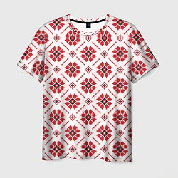 Футболка мужская Славянская одежда, цвет: 3D-принт