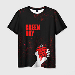 Футболка мужская Green day, цвет: 3D-принт